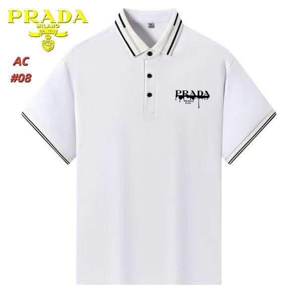 Picture of Prada Polo Shirts Short _SKUPradaM-3XL12yr32325797